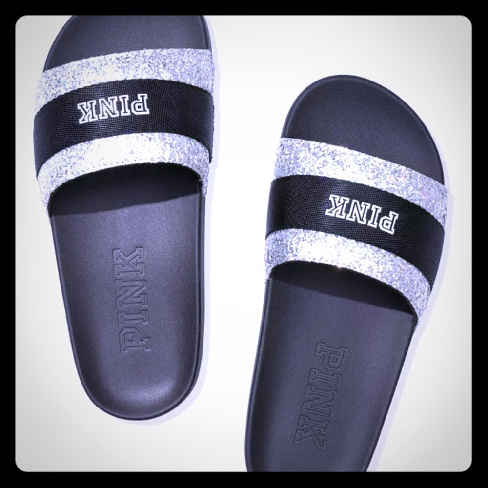 🙅‍♂️❌‼️SOLD‼️❌🙅‍♀️ pink bling sandals